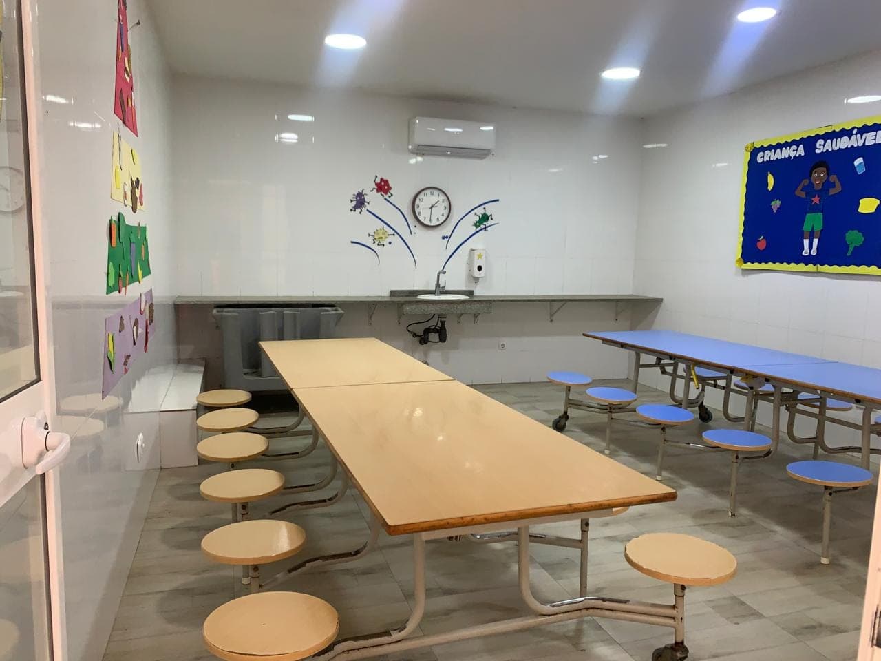 Refeitório da escola